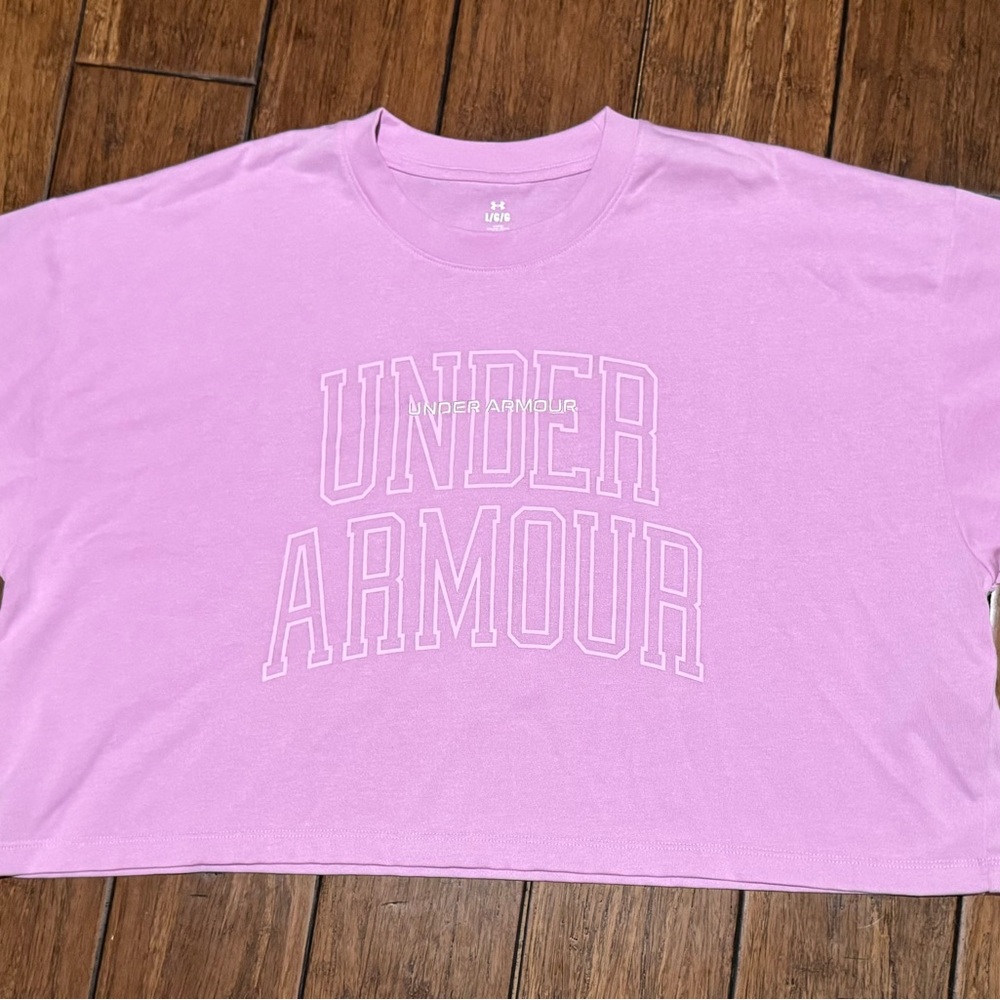 Under Armour Pink Crop Top
